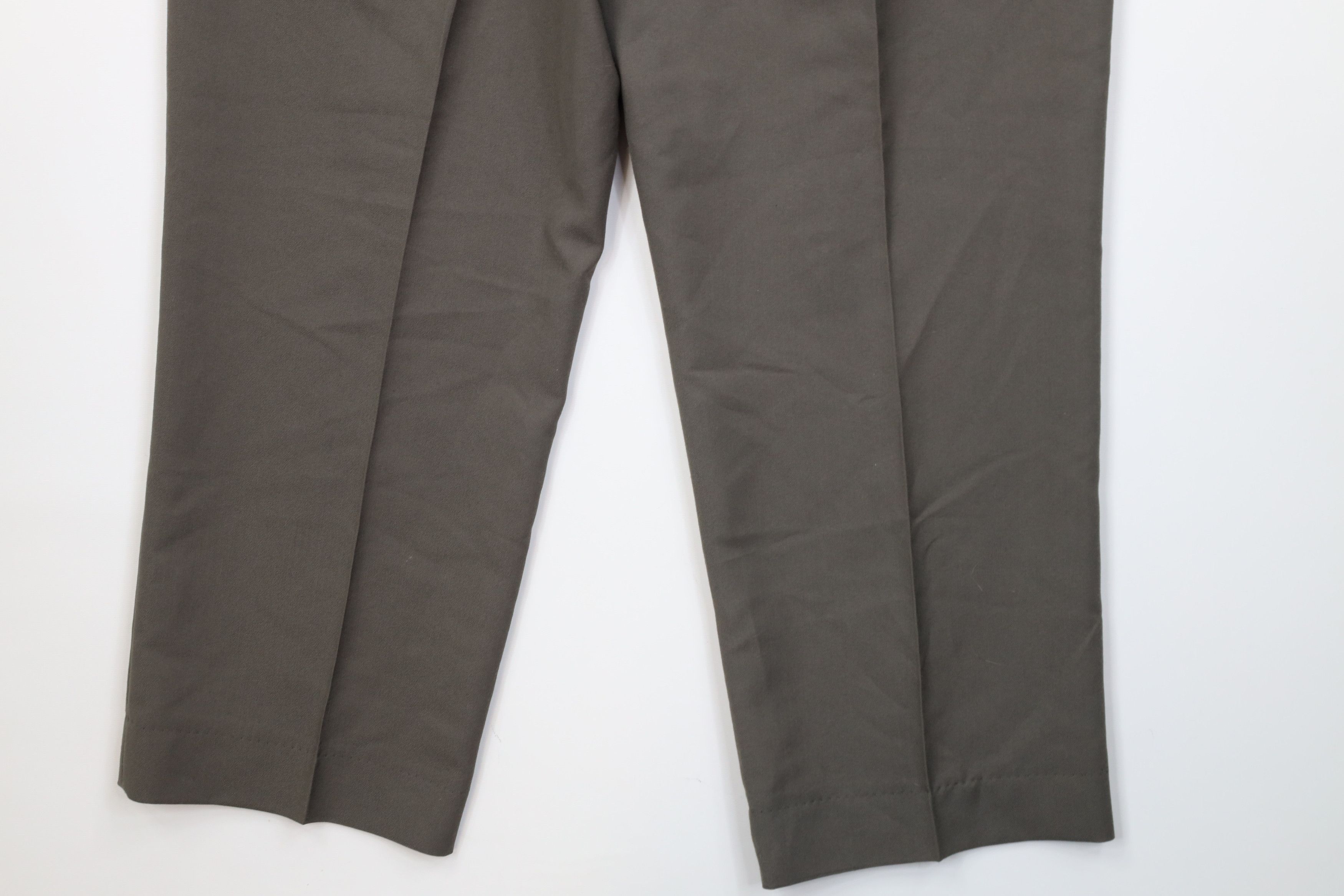 Vintage Vintage 90s Streetwear Knit Wide Leg Chino Pants Gray Size US 38 / EU 54 - 13 Thumbnail