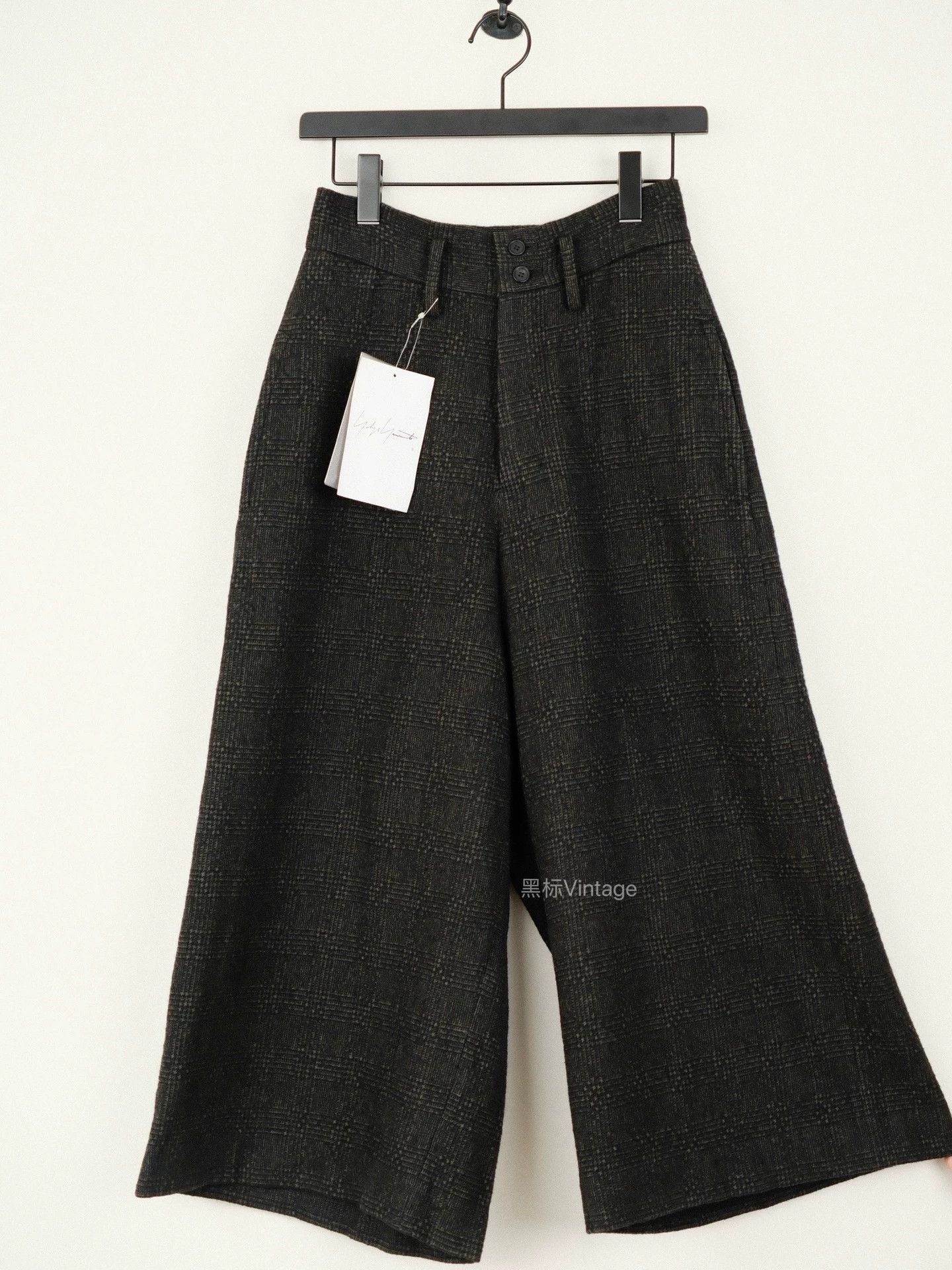 Yohji Yamamoto Yohji Yamamoto 24AW Vintage Wool Wide Leg Pant Size 26" / US 2 / IT 38 - 2 Thumbnail