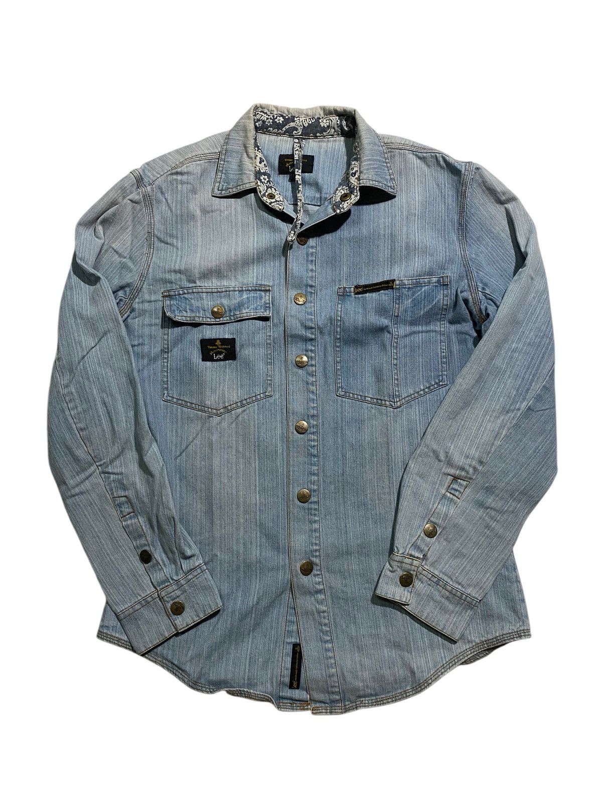 Lee × Vivienne Westwood Vivienne Westwood X Lee Western Denim Jacket Size US M / EU 48-50 / 2 - 2 Thumbnail