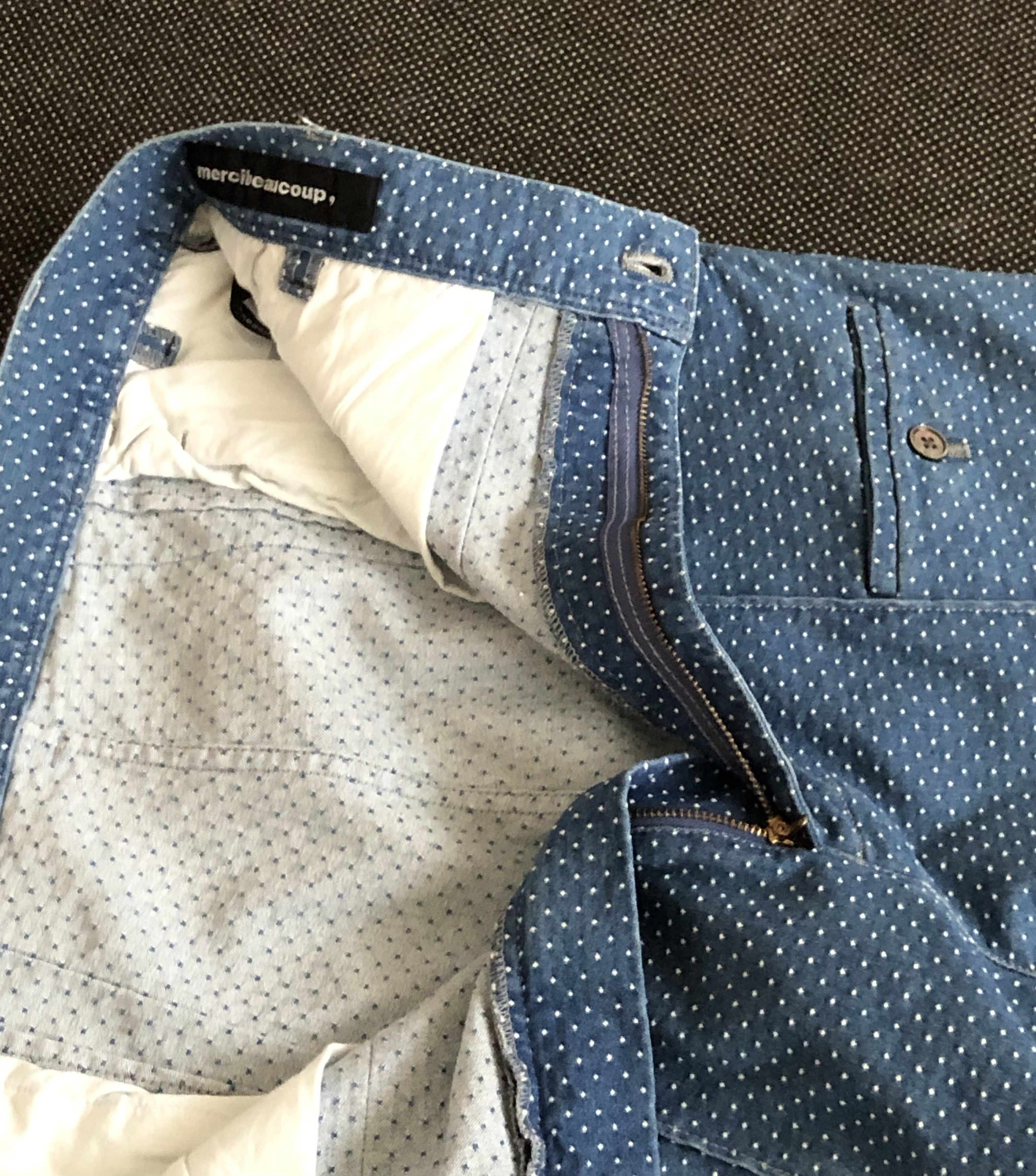 Issey Miyake SS2014 ISSEY MIYAKE MERCIBEAUCOUP DROPCROTCH 3/4 PANTS Size US 33 - 7 Thumbnail