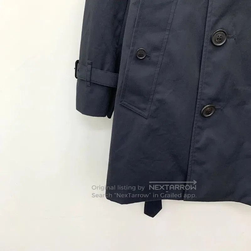 Burberry Burberry Women's Black Cotton Trench Coat. Size L / US 10 / IT 46 - 4 Thumbnail