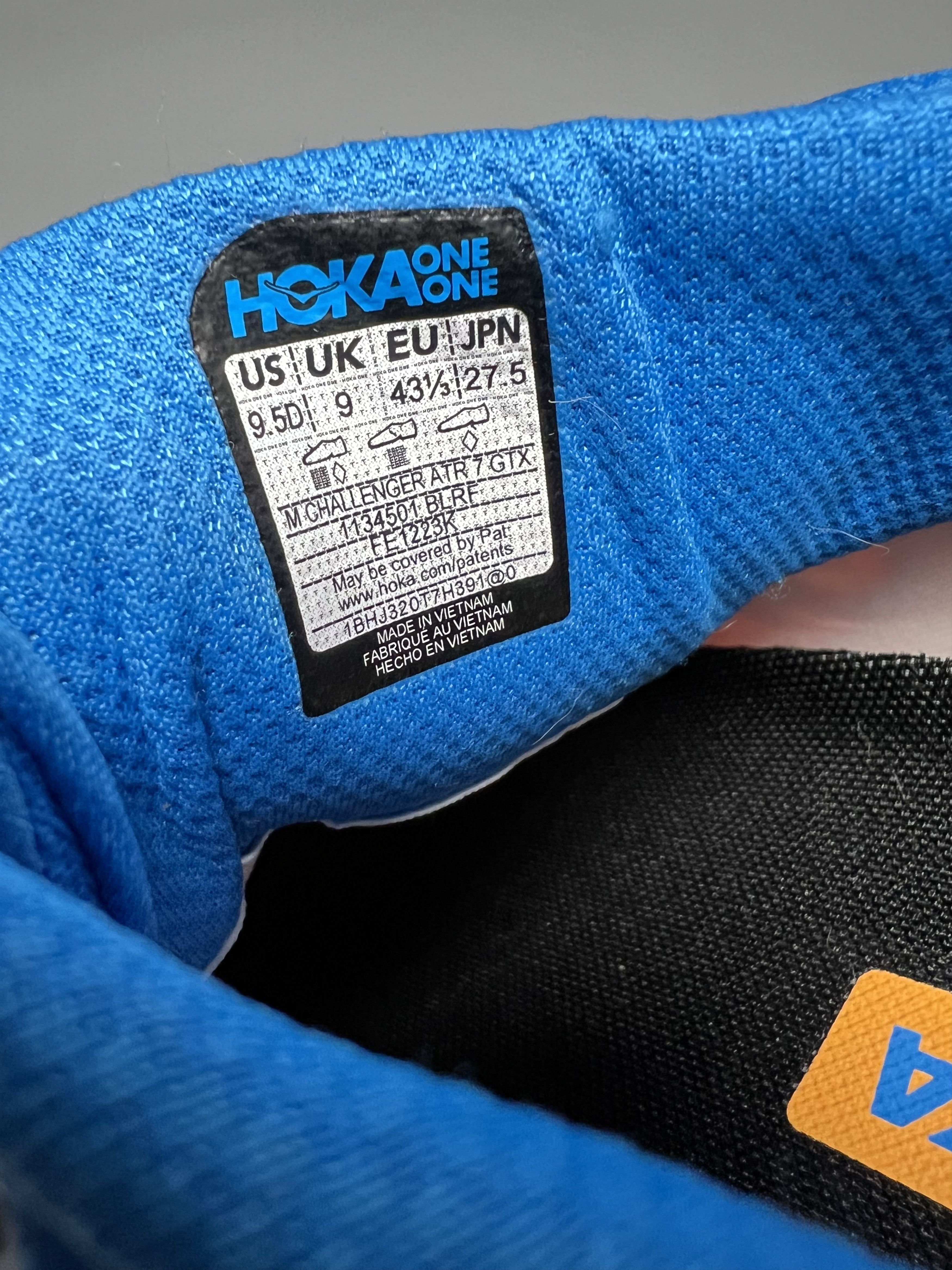 Hoka 9.5D Hoka Challenger ATR 7 GTX Gore-Tex Trail Running Shoes Size US 9.5 / EU 42-43 - 9 Thumbnail
