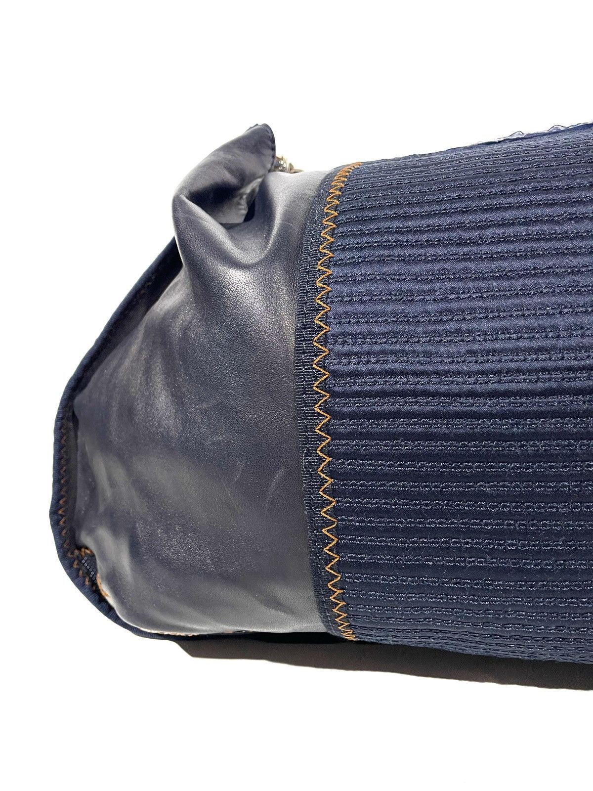 Gianfranco Ferre Gianfranco Ferre Blue Shoulder Limited Bag Crocodile Leather Size ONE SIZE - 10 Thumbnail