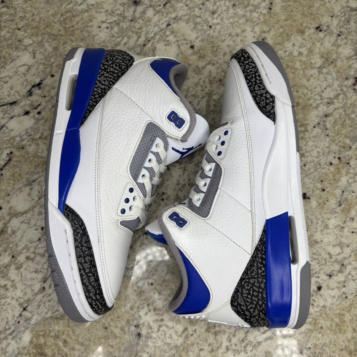 Jordan Brand Size 11-Jordan 3 Retro Racer Blue CLEAN W/Box Size US 11 / EU 44 - 15 Thumbnail