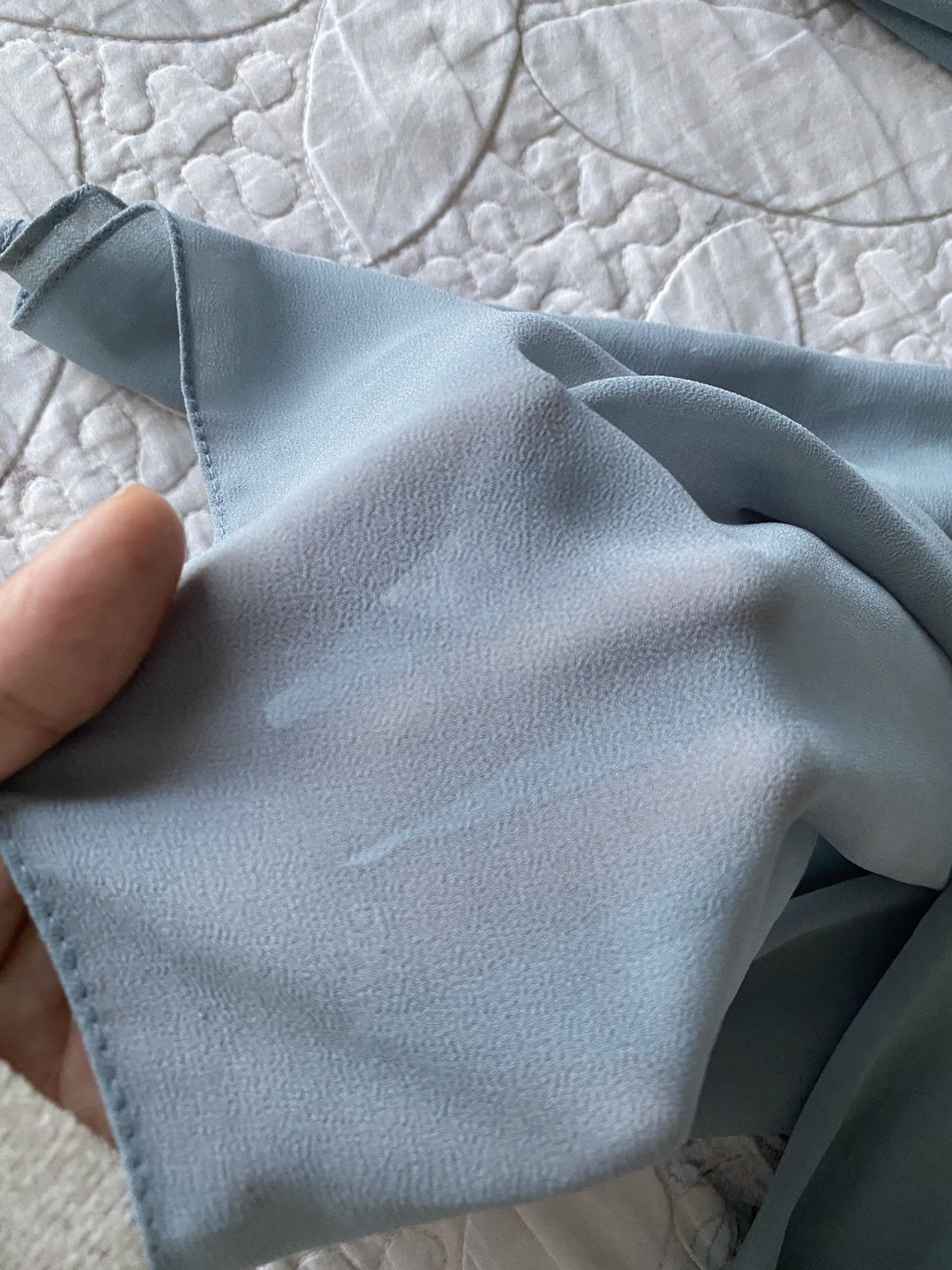 Other Premium Chiffon Rectangle Hijab In Teal For Women Size ONE SIZE - 4 Thumbnail