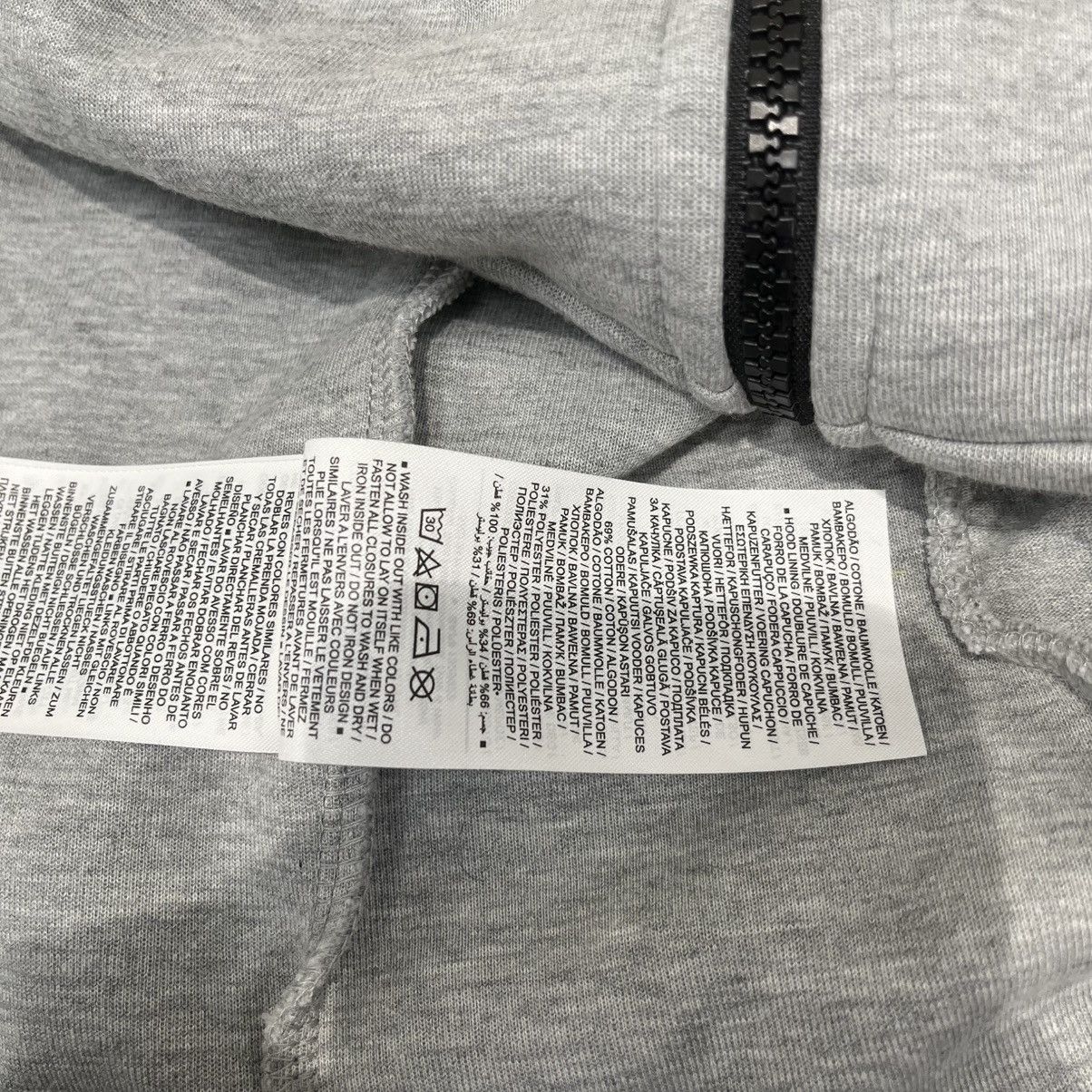 Nike Nike Tech Fleece Full-Zip Hoodie Grey Size US XL / EU 56 / 4 - 5 Thumbnail
