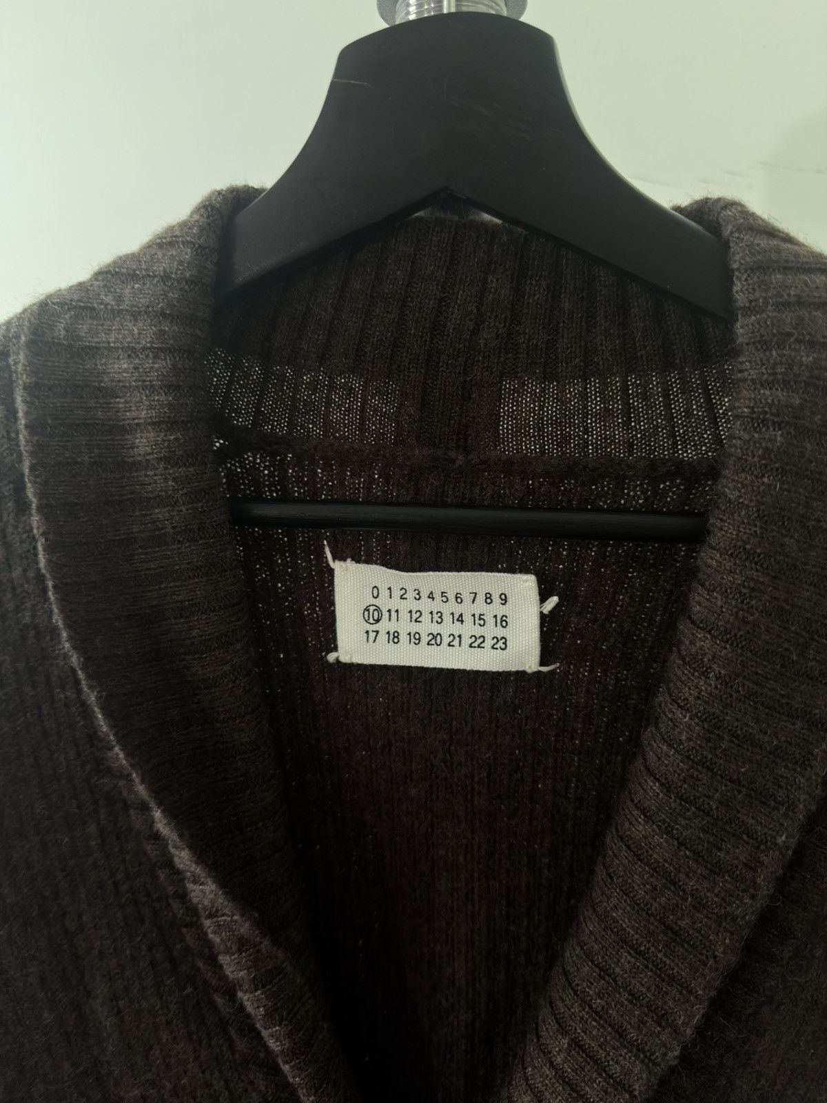 Maison Margiela AW04 Brown Cardigan Size US M / EU 48-50 / 2 - 4 Thumbnail