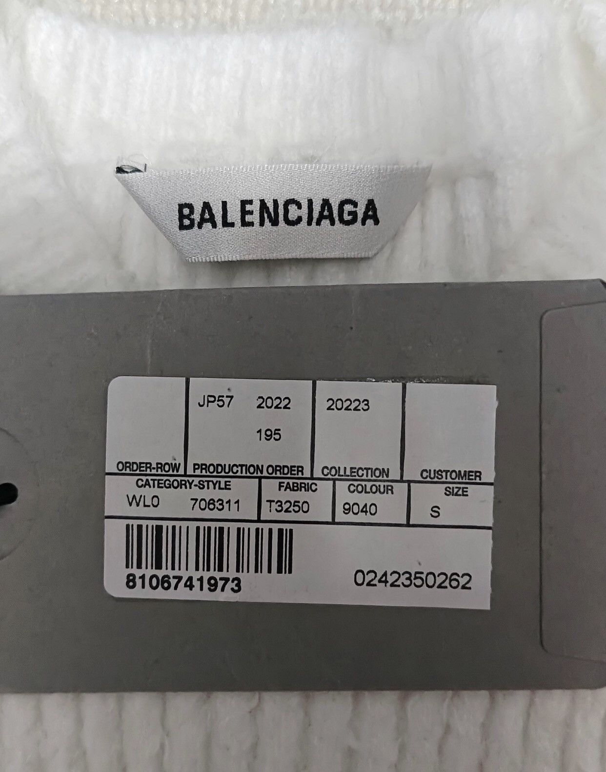 Balenciaga Balenciaga 23ss Double B Logo Knitted Sweater 2412-Nextarrow Size US S / EU 44-46 / 1 - 4 Thumbnail