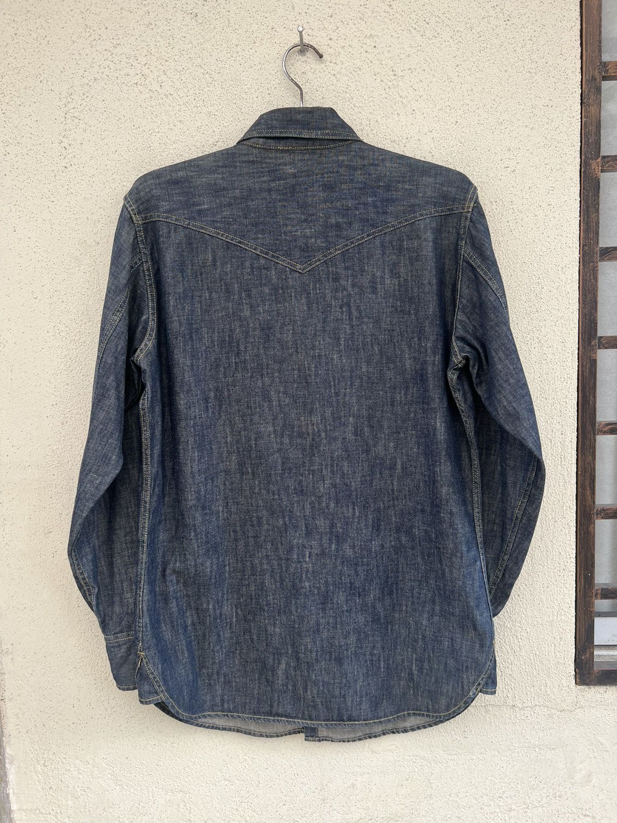 Levi's Vintage 1998 Levi’s Mud Denim Western Shirt Slant Pocket Size US L / EU 52-54 / 3 - 11 Thumbnail