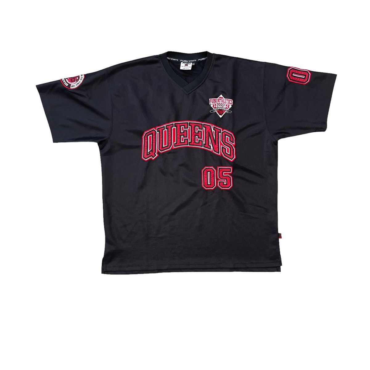 Fubu × Vintage Vintage Fubu Queens 05 Jersey T-Shirt Size XXL