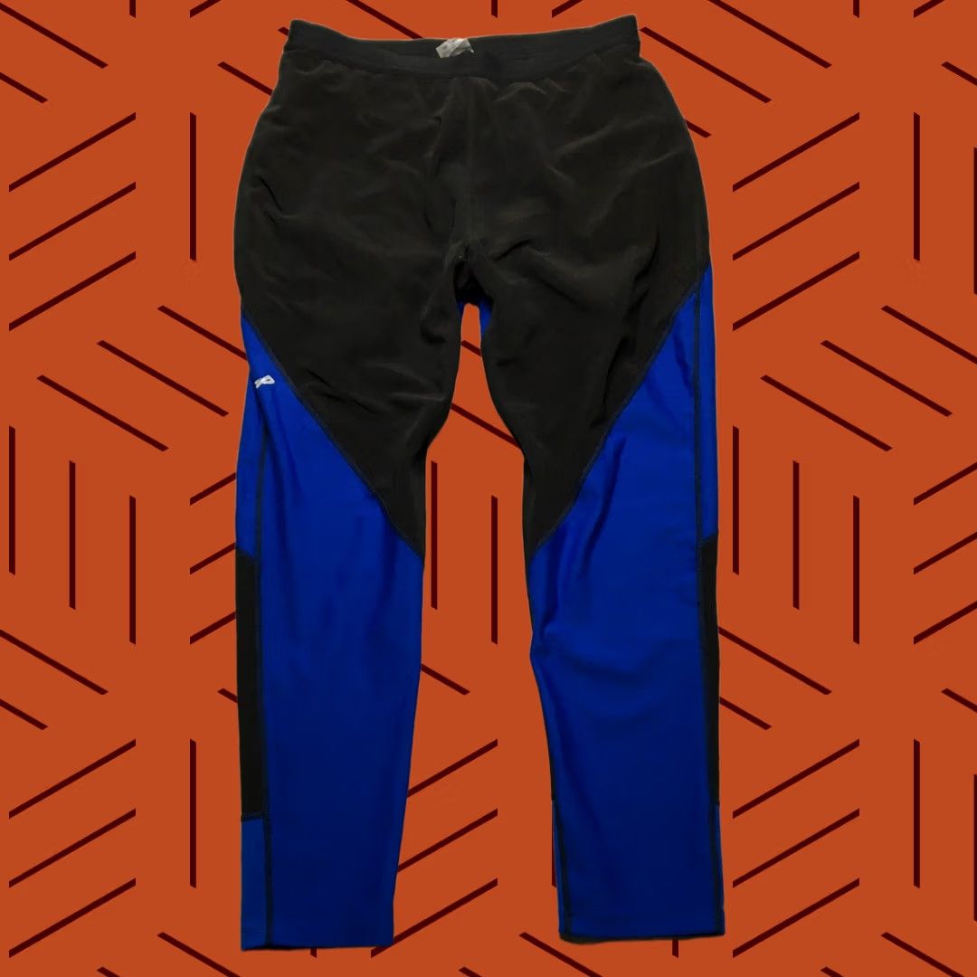 Vintage Physiclo Compression Pants Tights Mens 2XL Black Built In Training Regular Nylon 2XL Black Compression Cross Training Gym Men Pants Size US 39 - 1 Thumbnail