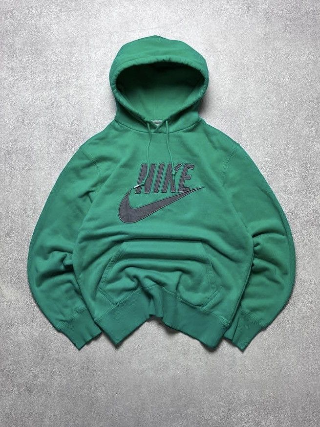 Other Vintage Nike Swoosh Boxy Hoodie Y2K M Size US M / EU 48-50 / 2 - 1 Thumbnail