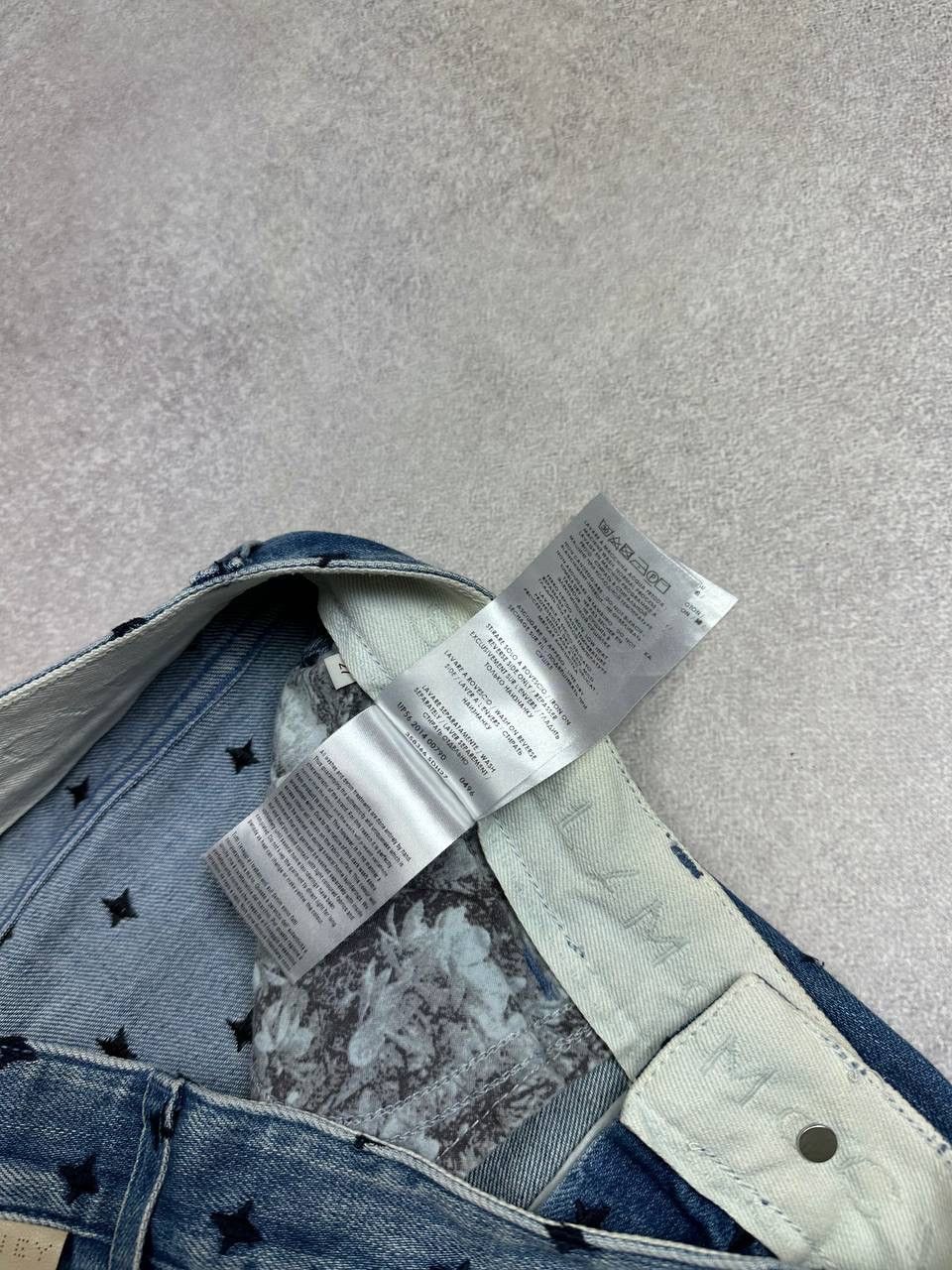 Stella McCartney WMNS Stella McCartney All Over Stars Denim Jeans Size 27" / US 4 / IT 40 - 13 Thumbnail