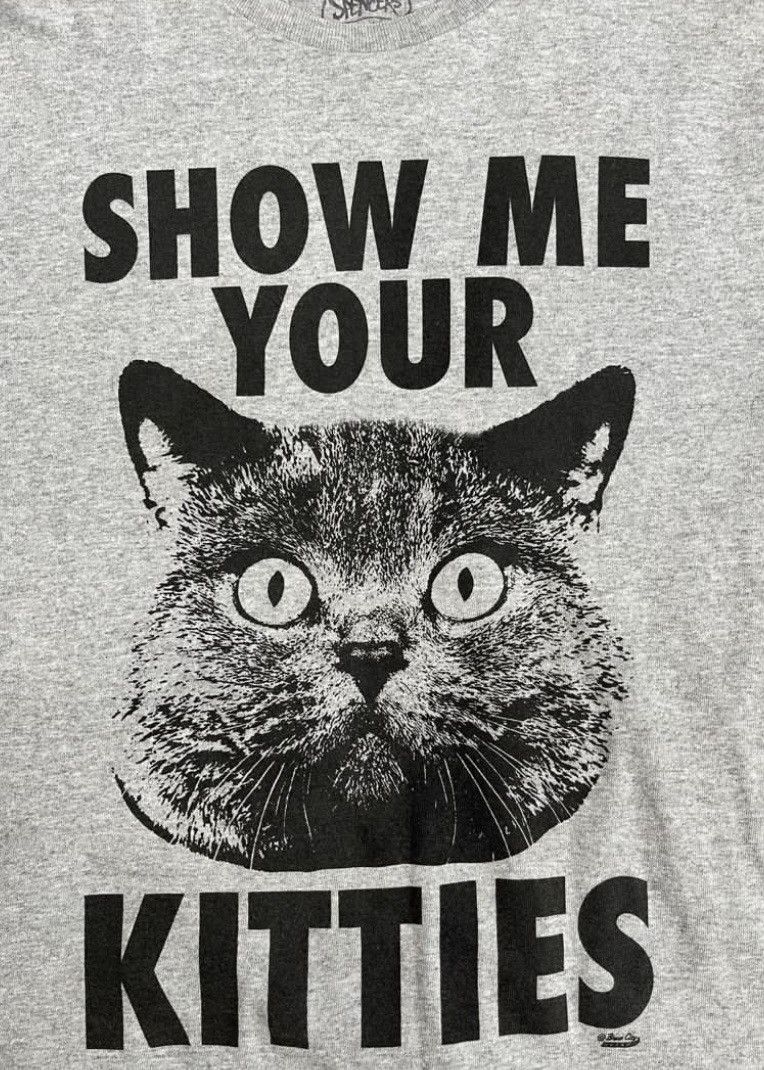 Other Spencer's Grey and Black T-shirt Size US L / EU 52-54 / 3 - 3 Thumbnail