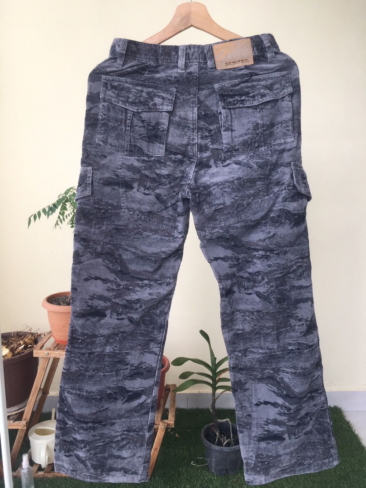 Oakley Oakley Corduroy Camo Cargo Pants Size 28" / US 6 / IT 42 - 3 Thumbnail