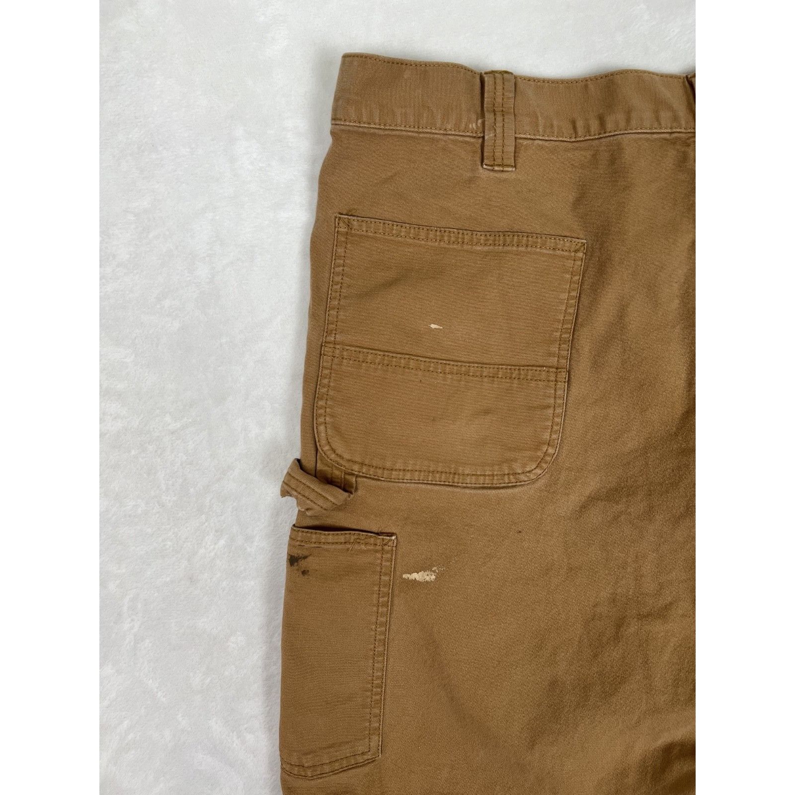 Carhartt Carhartt Shorts Size 40 Relaxed Fit Tan Brown Canvas Work We Size US 34 / EU 50 - 8 Thumbnail