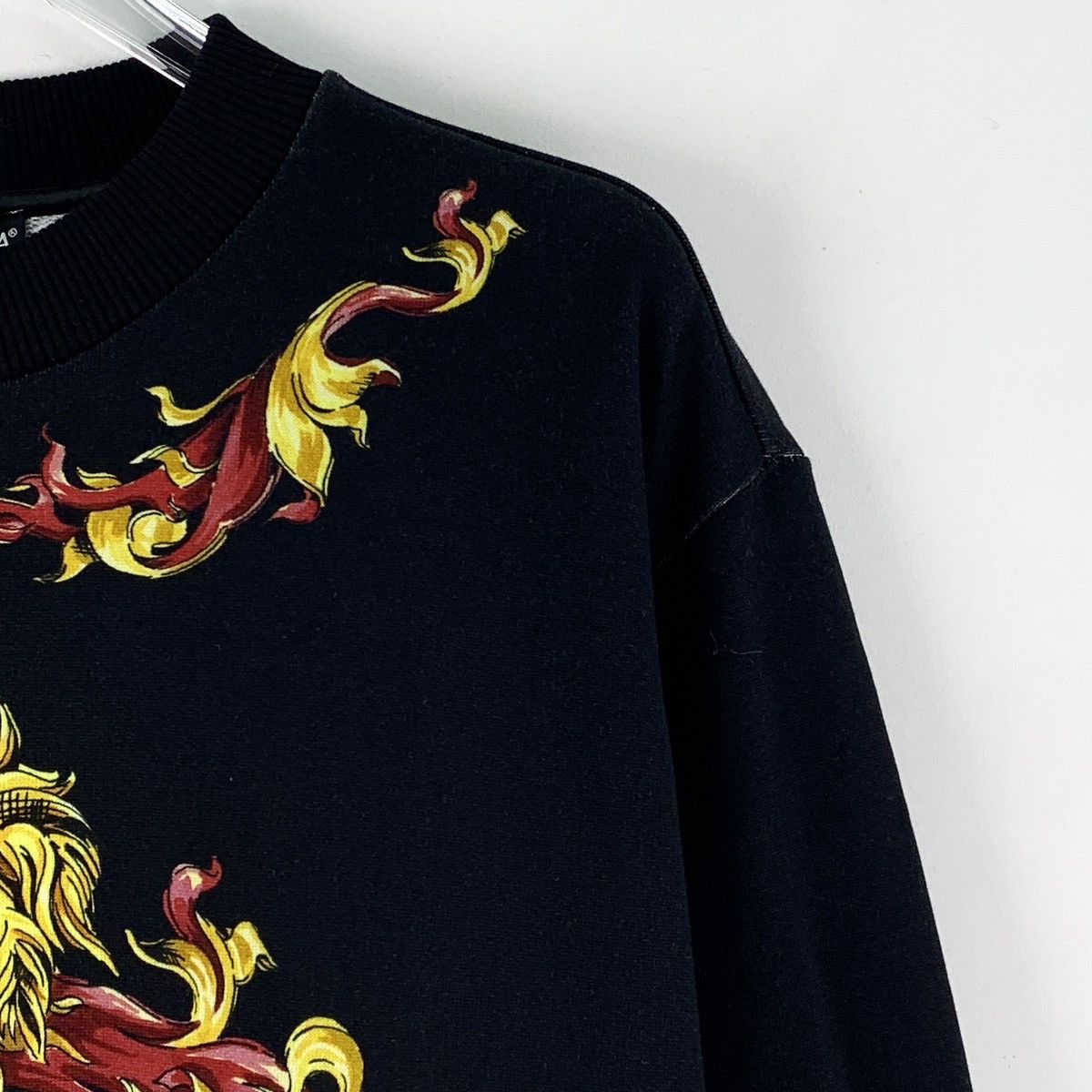 Dolce & Gabbana Dolce & Gabbana Knight Court Long Sleeve Sweatshirt K26WX Size US M / EU 48-50 / 2 - 3 Thumbnail