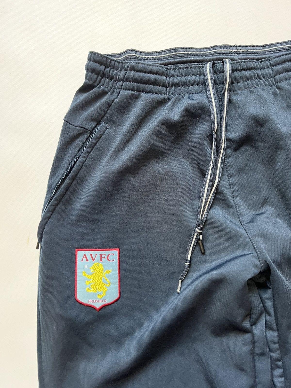 Nike Aston Villa Nike Blue Pants Rare Soccer Football Size US 32 / EU 48 - 4 Thumbnail