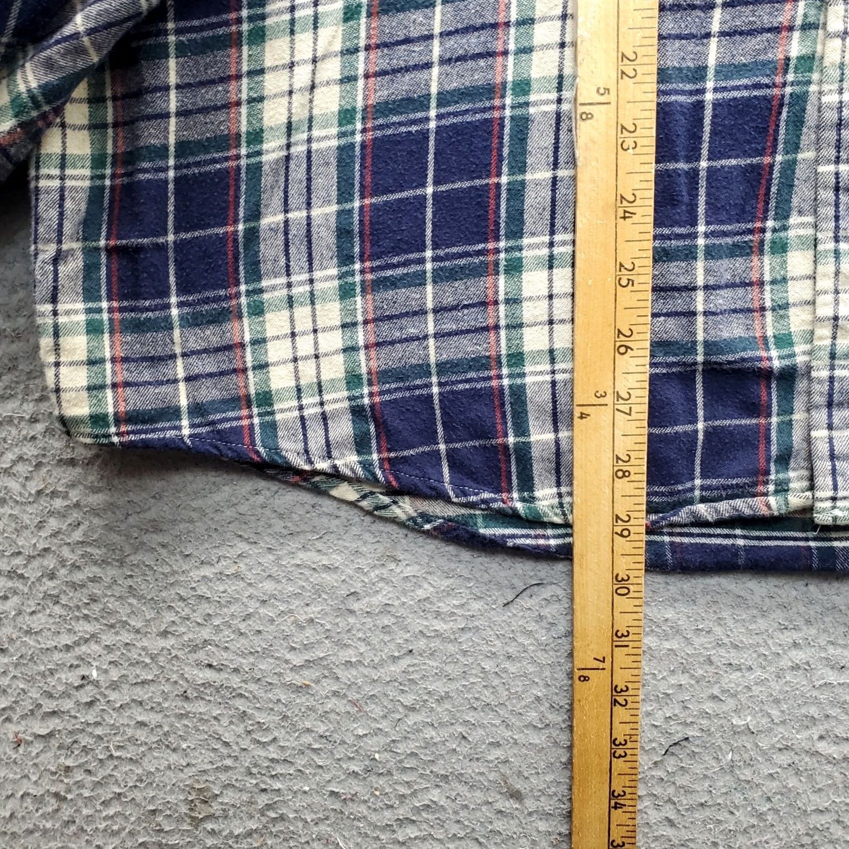 Vintage L.L. Bean Flannel Shirt Mens XL Multi Plaid Classic Midweight Pocket Button-Down Size US XL / EU 56 / 4 - 3 Thumbnail