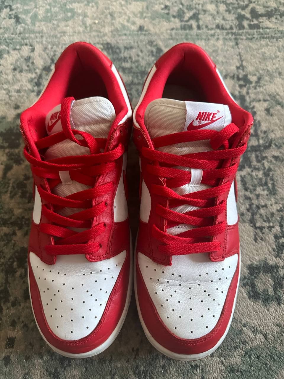 Nike Nike Dunk Low University Red (2020) Size US 10 / EU 43 - 2 Thumbnail