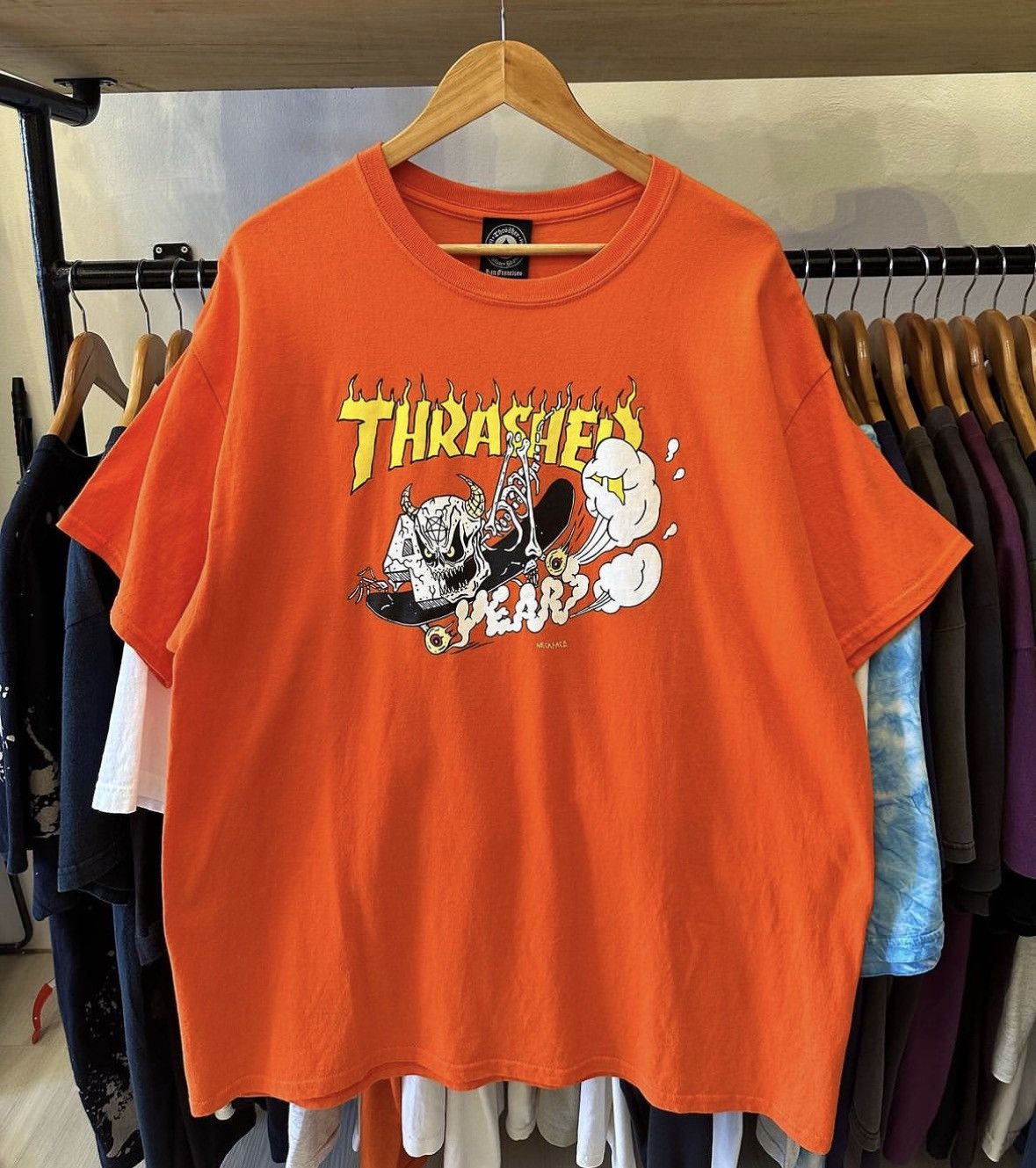Thrasher Thrasher 40 Years Anniversary Tee | Grailed
