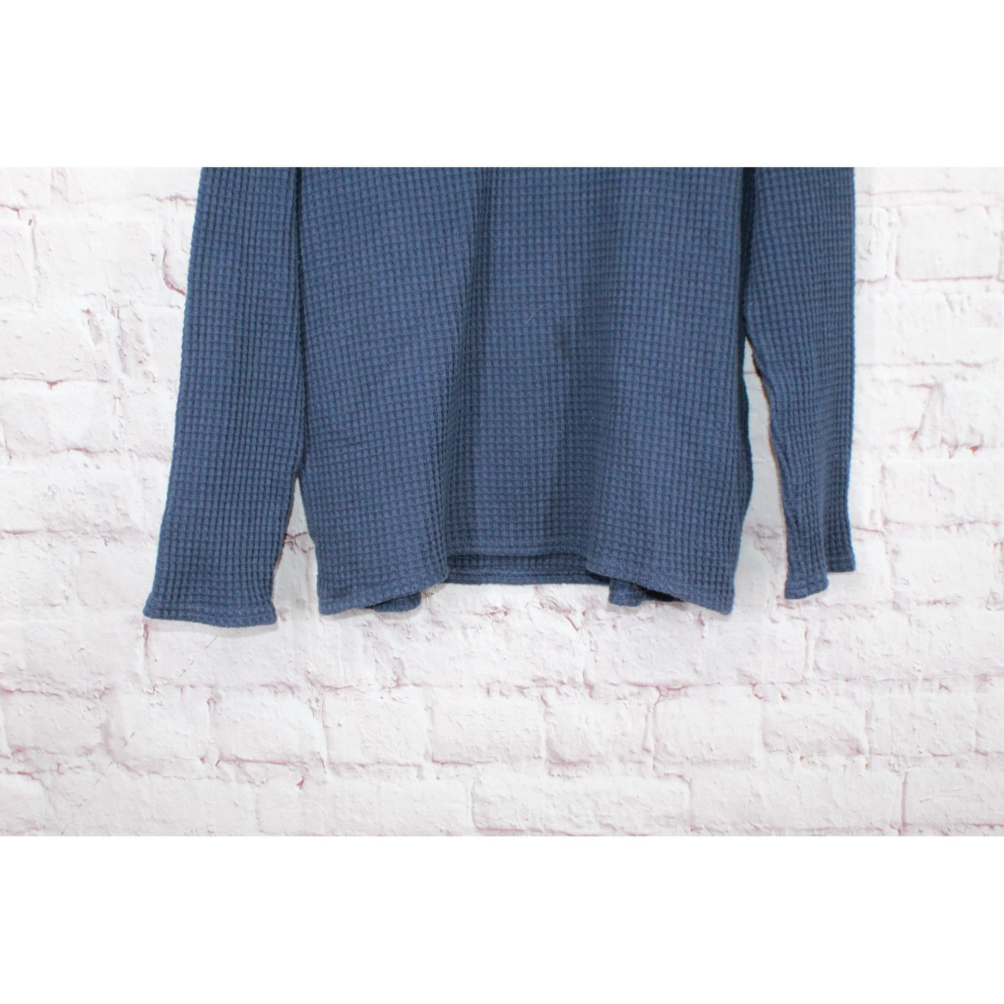 Burton Burton Women's Cowl Neck Waffle Top Cotton Size M / US 6-8 / IT 42-44 - 3 Thumbnail