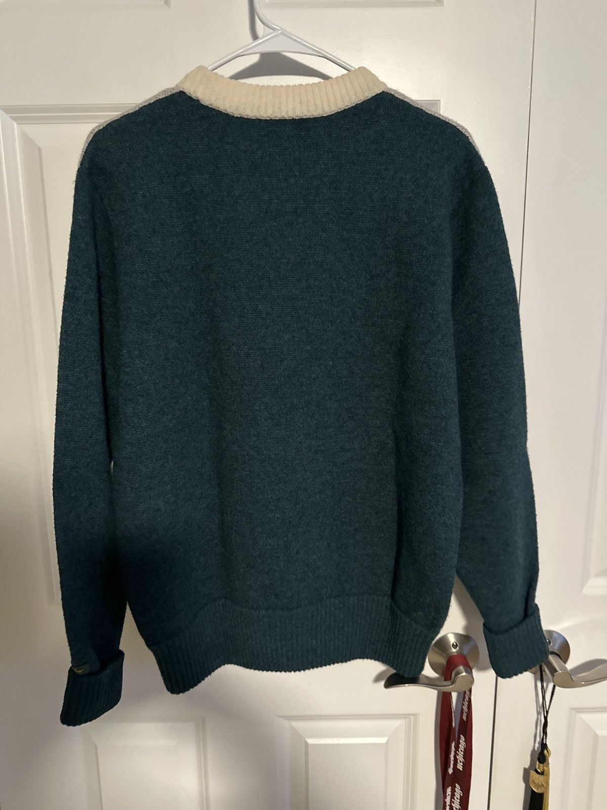 Aime Leon Dore 2019 GRAIL - Aime Leon Dore JFK Smoking Wool Sweater Size US S / EU 44-46 / 1 - 4 Thumbnail