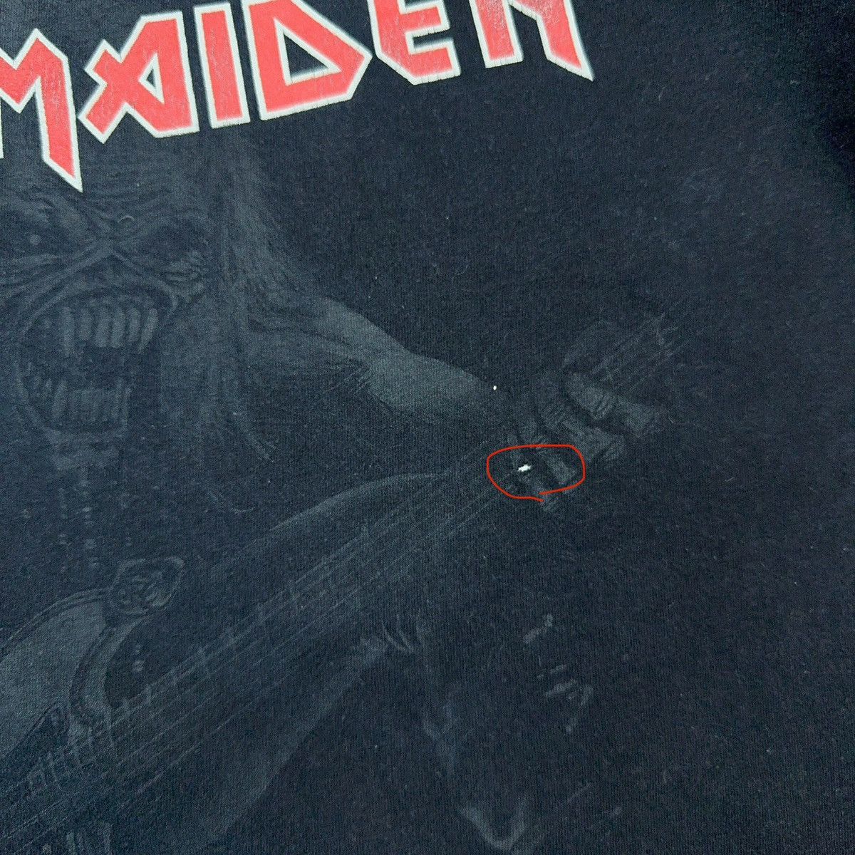 Band Tees × Vintage Vintage Iron Maiden T shirt 2009 Graphic Print Rock Metal Size US S / EU 44-46 / 1 - 12 Thumbnail