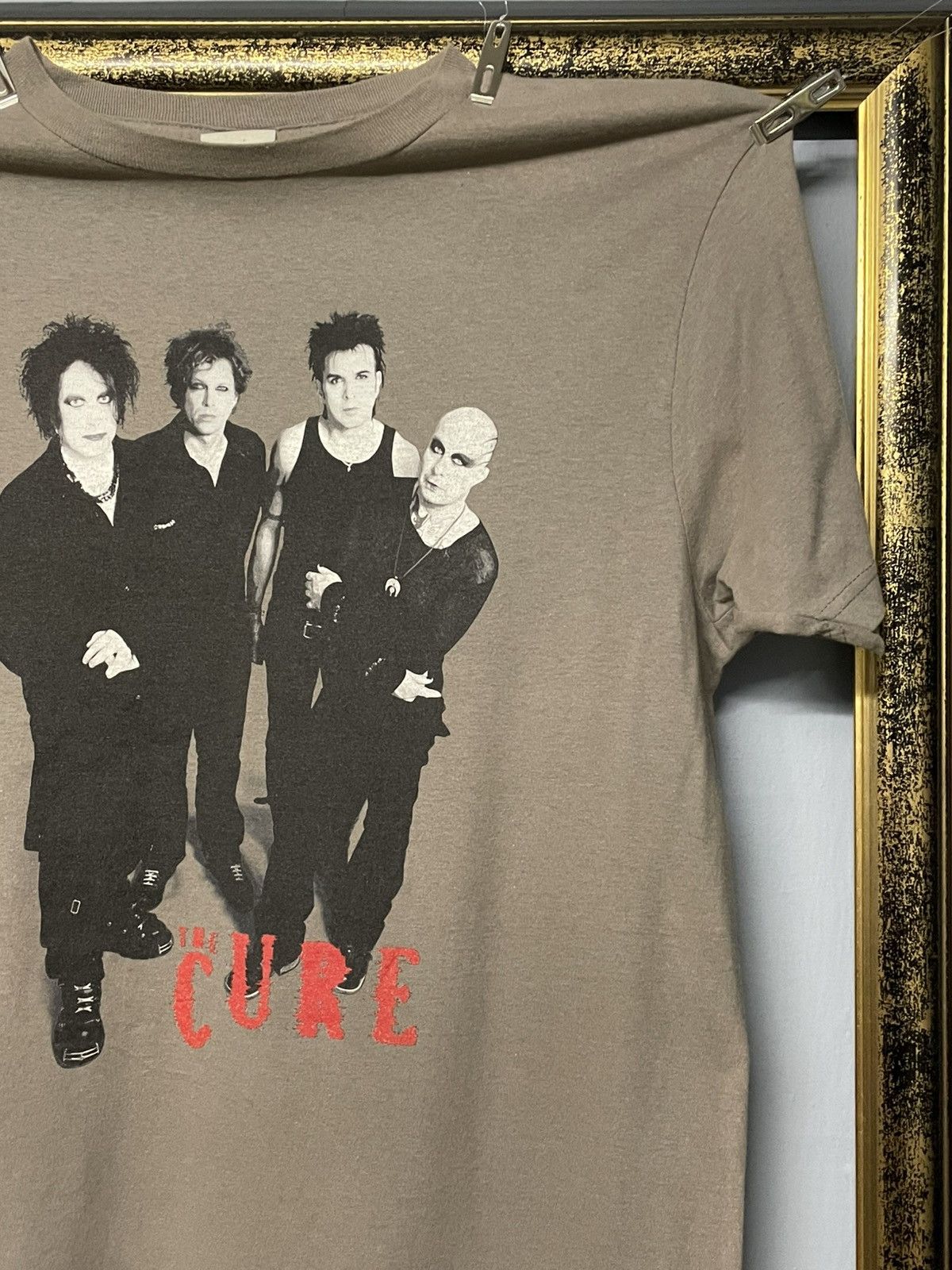 Band Tees Vintage Original The Cure Mirror Print Rare Photo tee Band Size US M / EU 48-50 / 2 - 4 Thumbnail