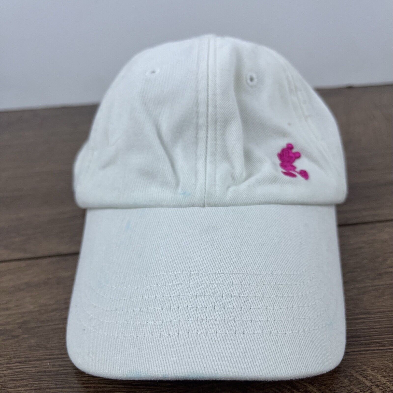 Other Mickey Mouse White Hat Mickey Mouse White Adjustable Hat Whi Size ONE SIZE - 2 Thumbnail