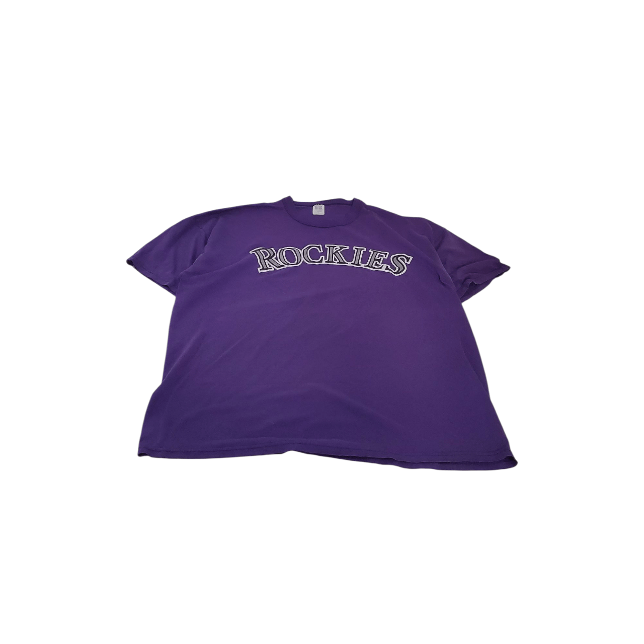 Vintage 90s Rockies Arc Script Logo T-Shirt Size US L / EU 52-54 / 3 - 1 Thumbnail