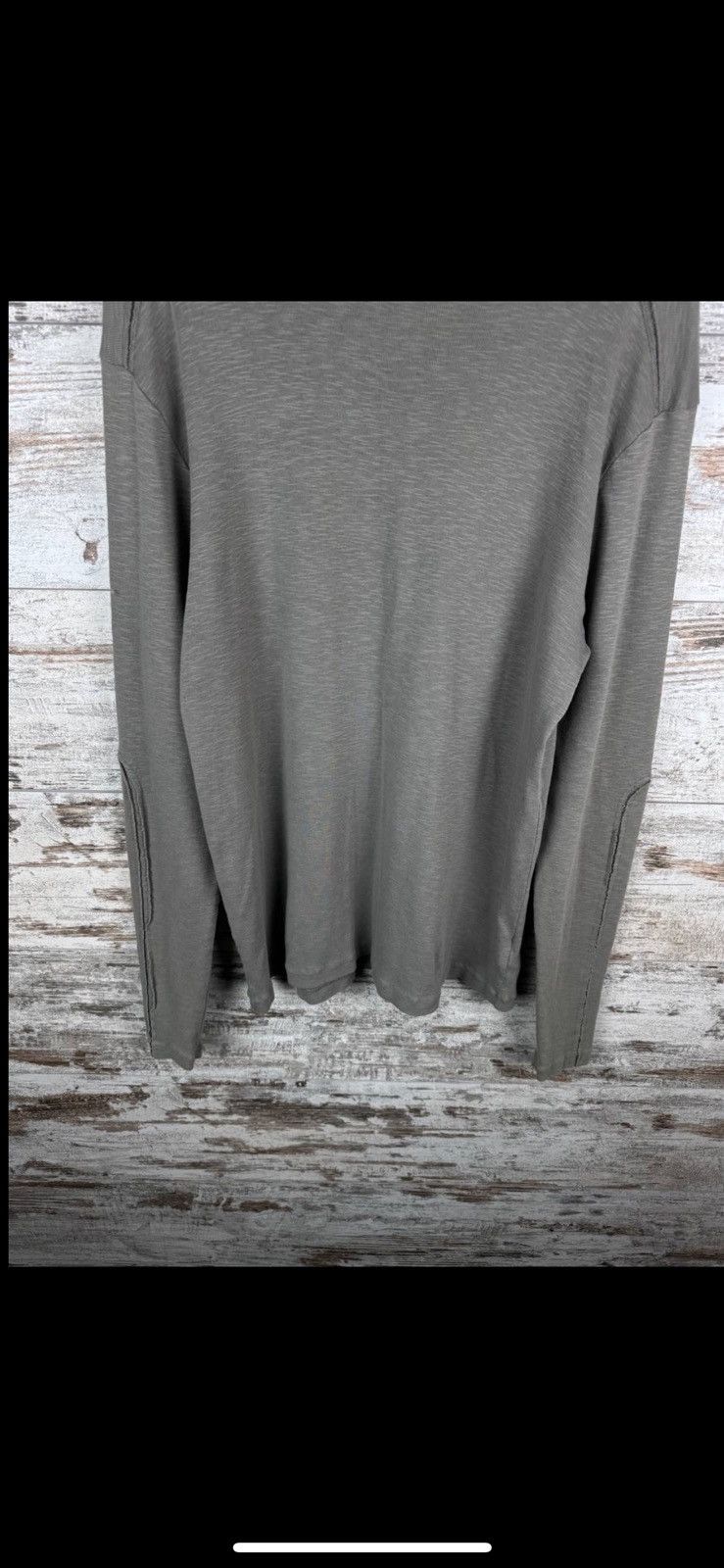 Allsaints × Vintage Mens Vintage Allsaints Avant Garde Long Sleeve T Shirt Tee Size US M / EU 48-50 / 2 - 3 Thumbnail