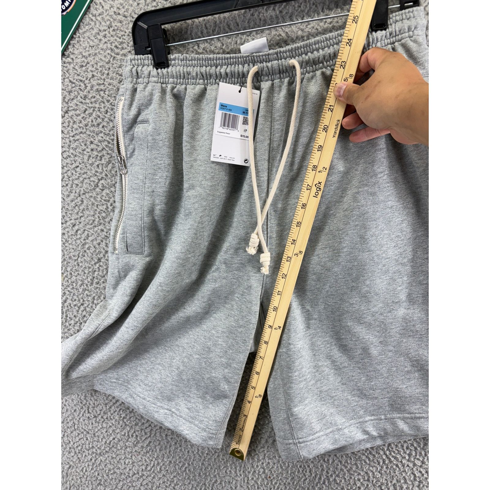 Nike Nike French Terry Basketball Shorts Mens Medium Tall NEW M-T Size US 32 / EU 48 - 2 Thumbnail