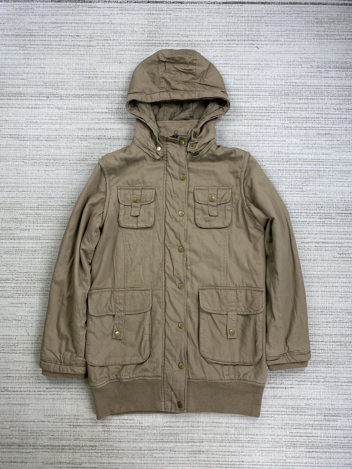 Japanese Brand Famock Multipocket Lgb Style Hoodie Jacket Size US M / EU 48-50 / 2 - 1 Thumbnail