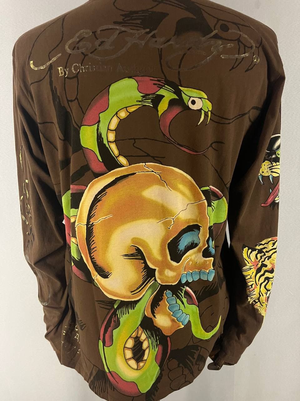 Ed Hardy Ed Hardy Sweatshirt Crewneck Brown Size US L / EU 52-54 / 3 - 12 Thumbnail