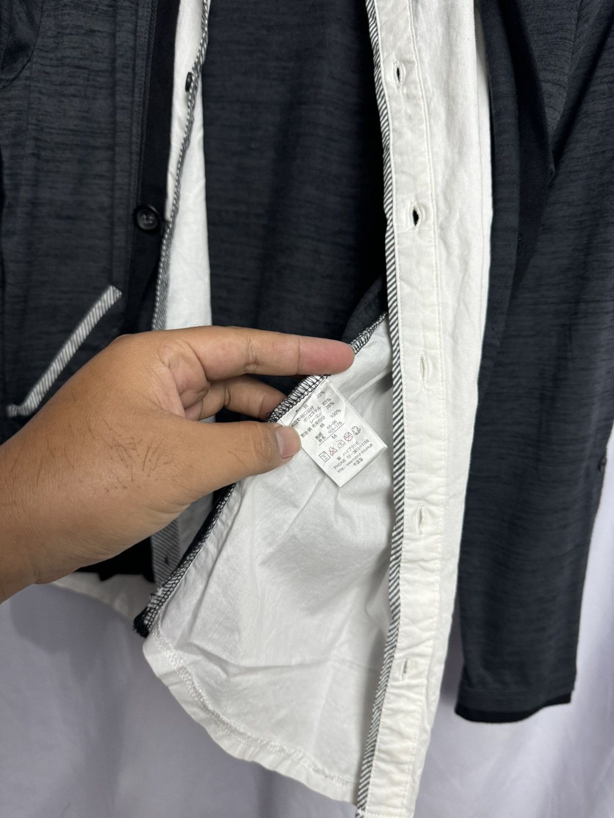 Beauty Beast × Hysteric Glamour × Japanese Brand Japanese Double Layers Shirt and Hoodie Size US M / EU 48-50 / 2 - 6 Thumbnail