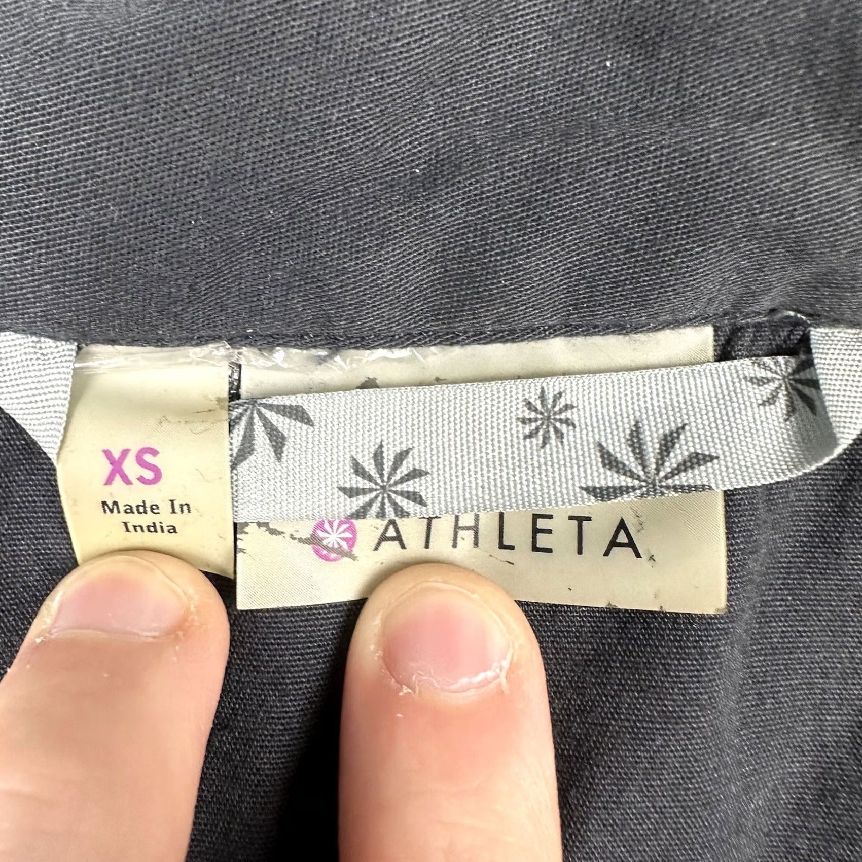 Athleta Athleta All Good Anorak Jacket Womens XS Gray Full Zip Hooded Pockets Size XS / US 0-2 / IT 36-38 - 4 Thumbnail