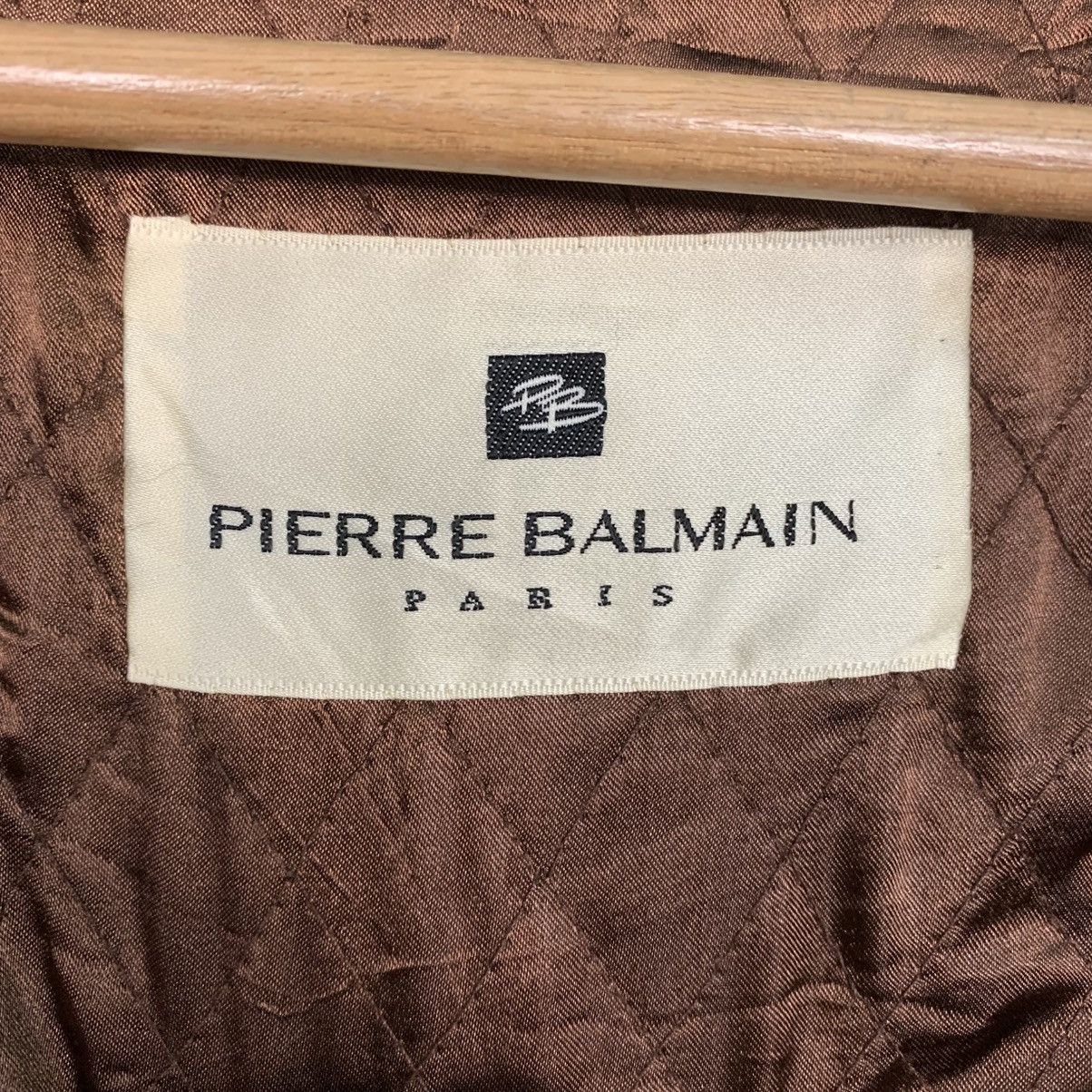 Pierre Balmain Pierre Balmain Paris Cowhide Leather Jacket Size M / US 6-8 / IT 42-44 - 15 Thumbnail