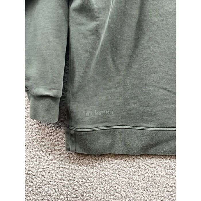 Lululemon Lululemon Olive Green Loose Fit Sweatshirt 3M Logo Grailed