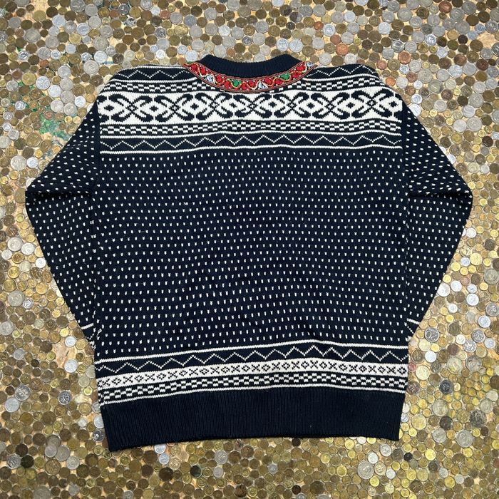 Vintage Norwegian Design Vintage ethnic patter crewneck sweater 90's ...