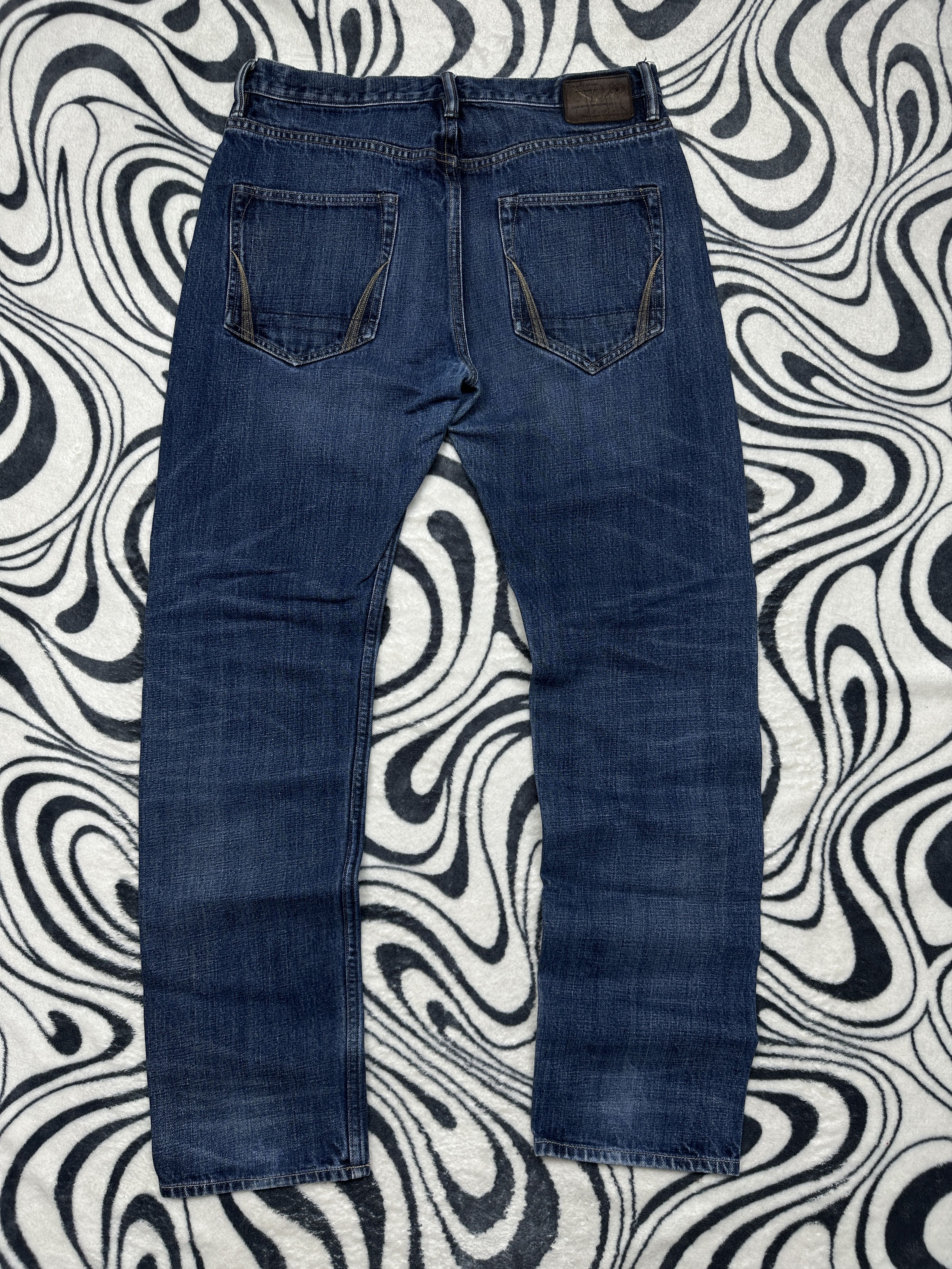 Allsaints AllSaints Deathstar Iggy Mens Salvage Denim Pants Jeans Size US 32 / EU 48 - 5 Thumbnail