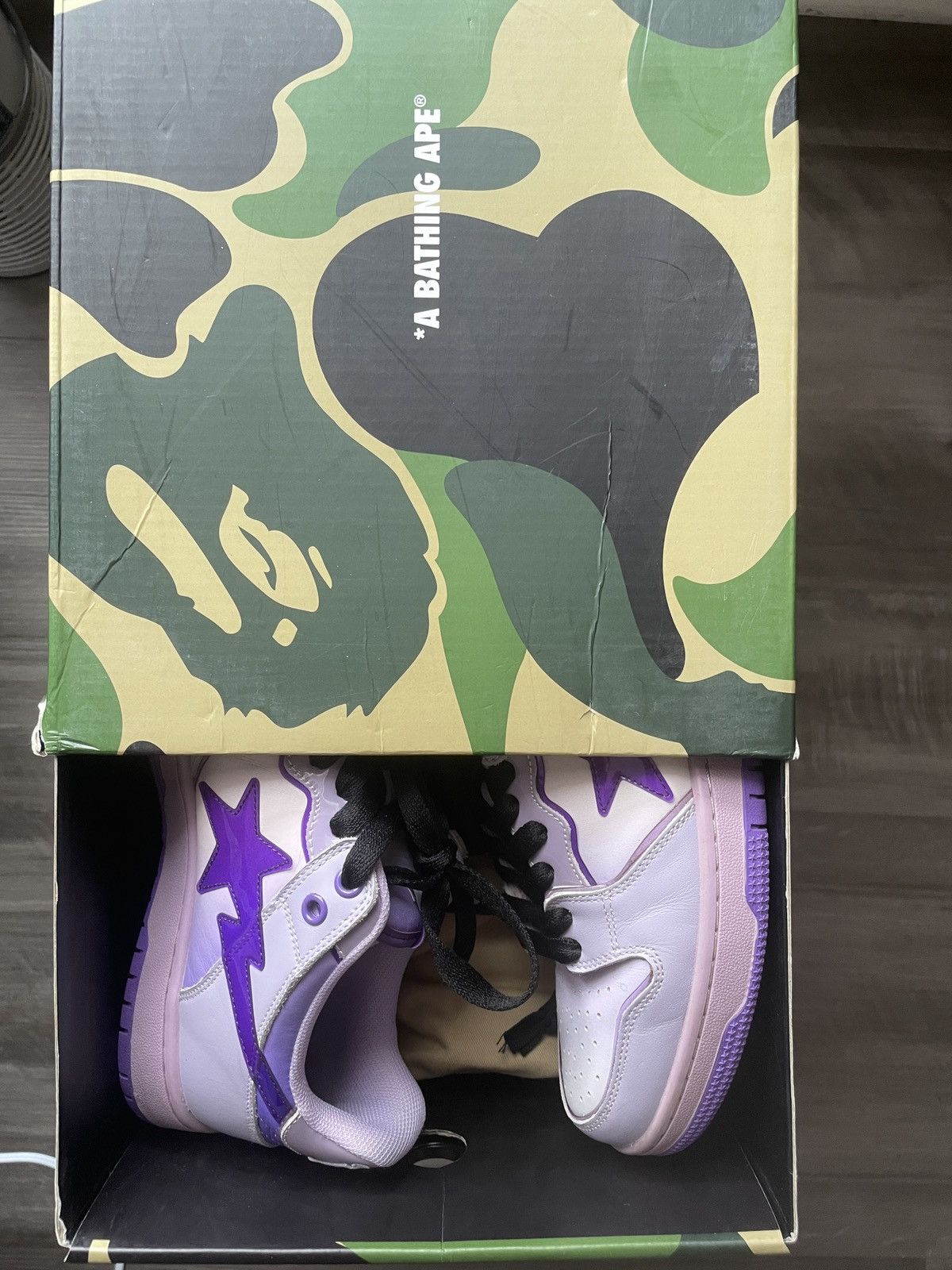 Bape BAPE SK8 PURPLE Size US 7 / EU 40 - 7 Thumbnail