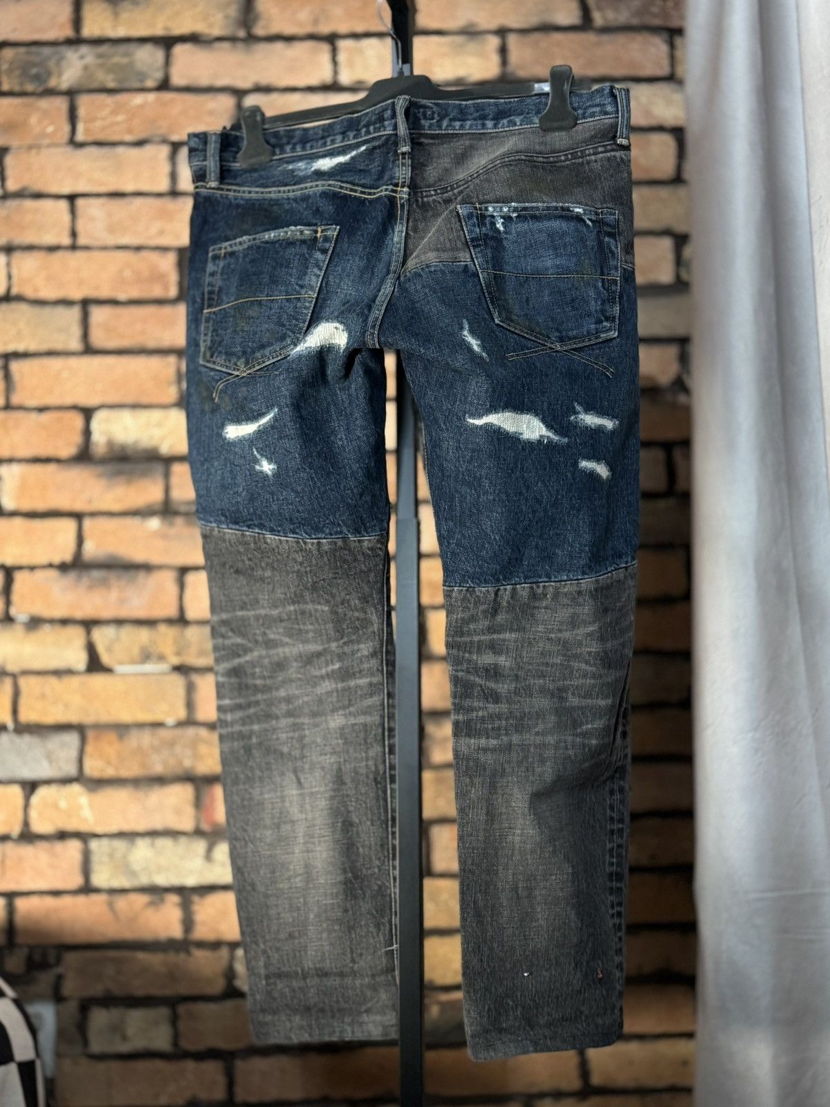 Maison MIHARA YASUHIRO $648 SELVEDGE DENIM RED LINE MIHARA YASUHIRO JEANS JAPANESE Size US 36 / EU 52 - 3 Thumbnail