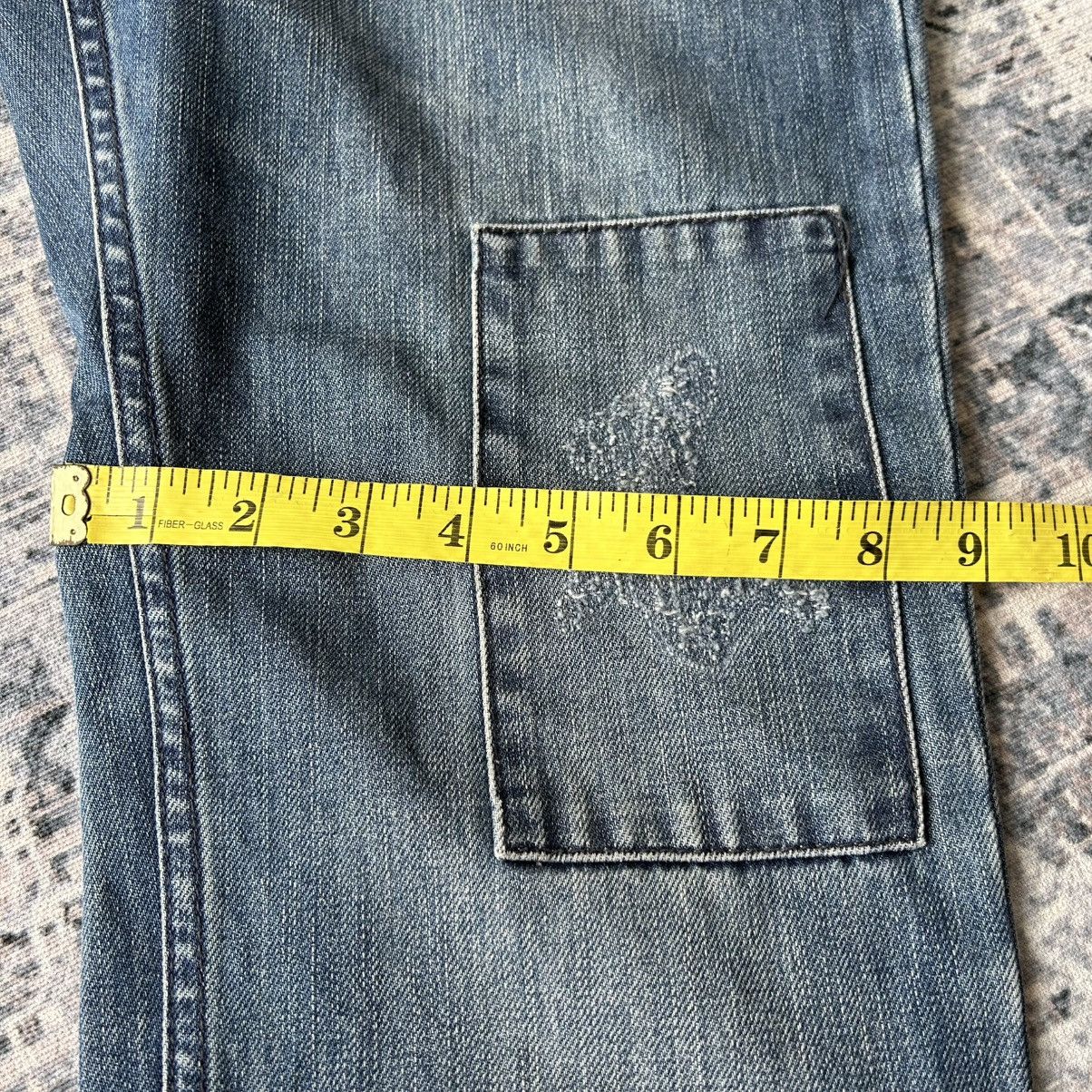 Jean Paul Gaultier JPG Patchwork Jeans Size US 35 - 20 Thumbnail