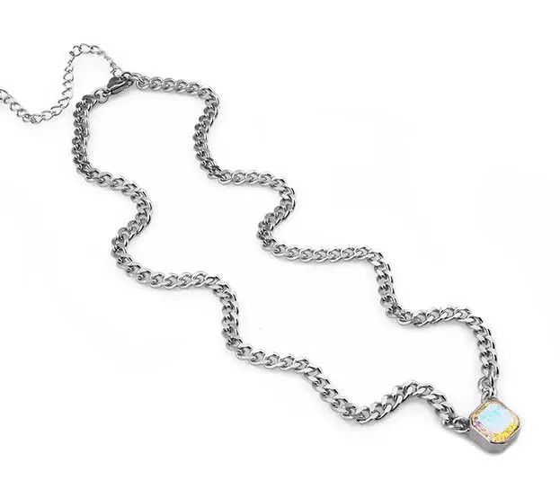 Designer × Japanese Brand × Vintage Gradient Hip Hop Harajuku Necklace Size ONE SIZE - 2 Thumbnail