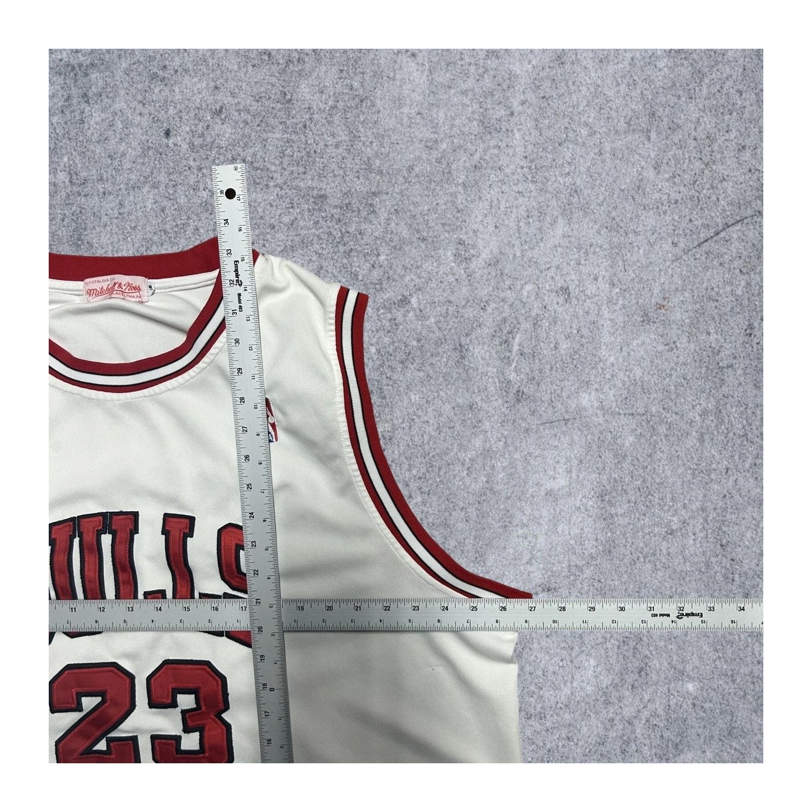 Vintage NBA Michael Jordan 86-87 Chicago Bulls Mitchell and Nes Hard Size US XXL / EU 58 / 5 - 5 Thumbnail