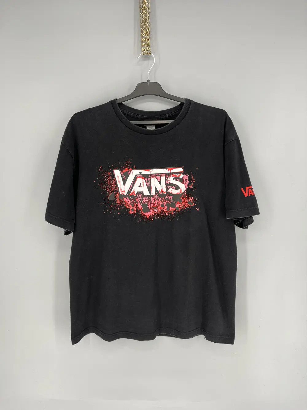 Vans Vintage Y2K VANS Skate SK8 Faded T-shirt New York Streetwear Size US L / EU 52-54 / 3 - 1 Thumbnail