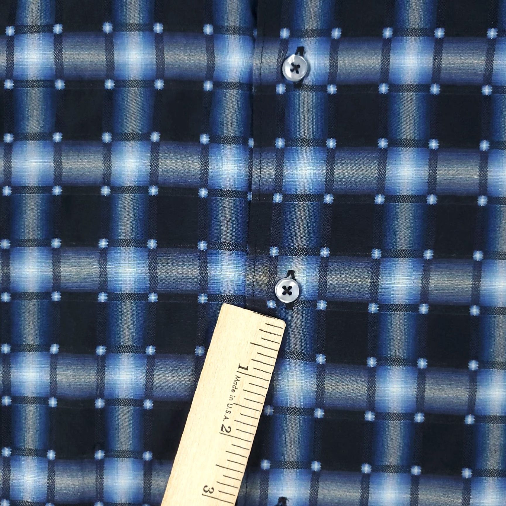 Luchiano Visconti Luchiano Visconti Shirt Adult Medium Blue Button-Up Long Sleeve Cotton Mens Size US M / EU 48-50 / 2 - 3 Thumbnail