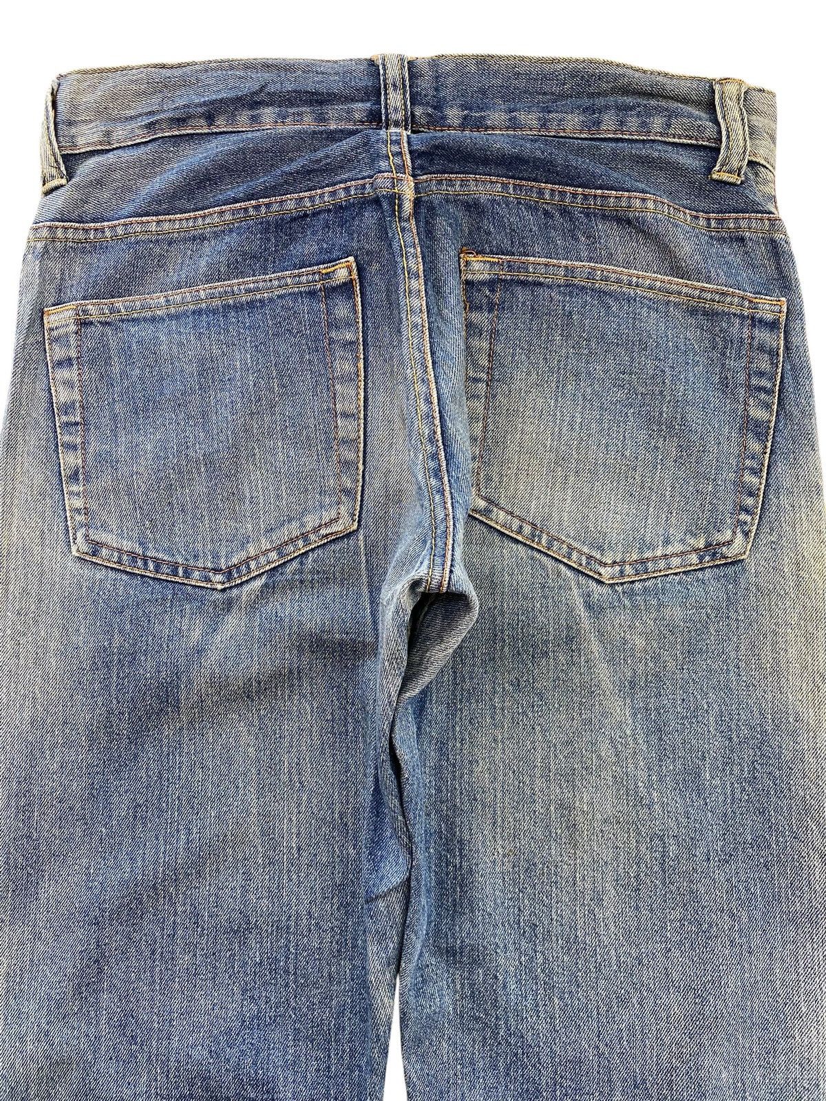 Japanese Brand Japanese Brand Faded Wash Ripped Style Straight Leg Jeans Size US 30 / EU 46 - 4 Thumbnail