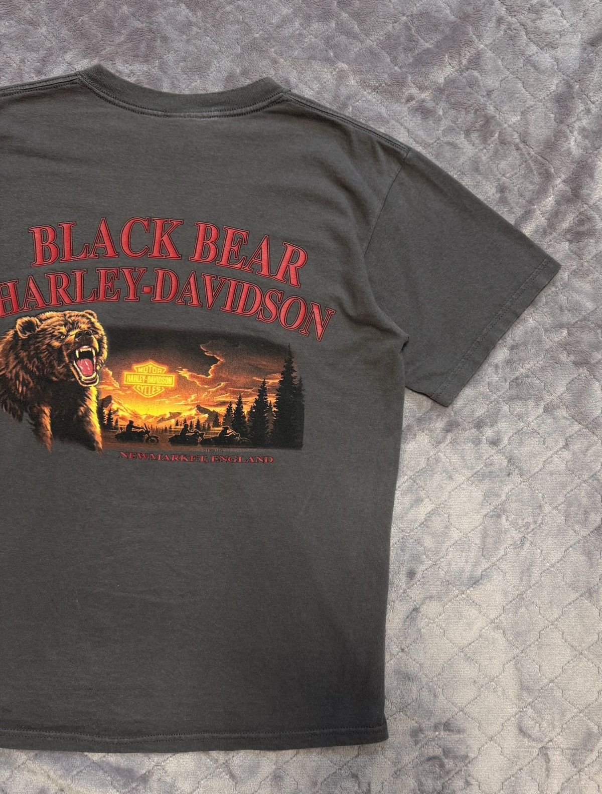 Harley Davidson × Vintage Vintage 2005 Harley Davidson Black Bear Shirt Size US M / EU 48-50 / 2 - 6 Thumbnail